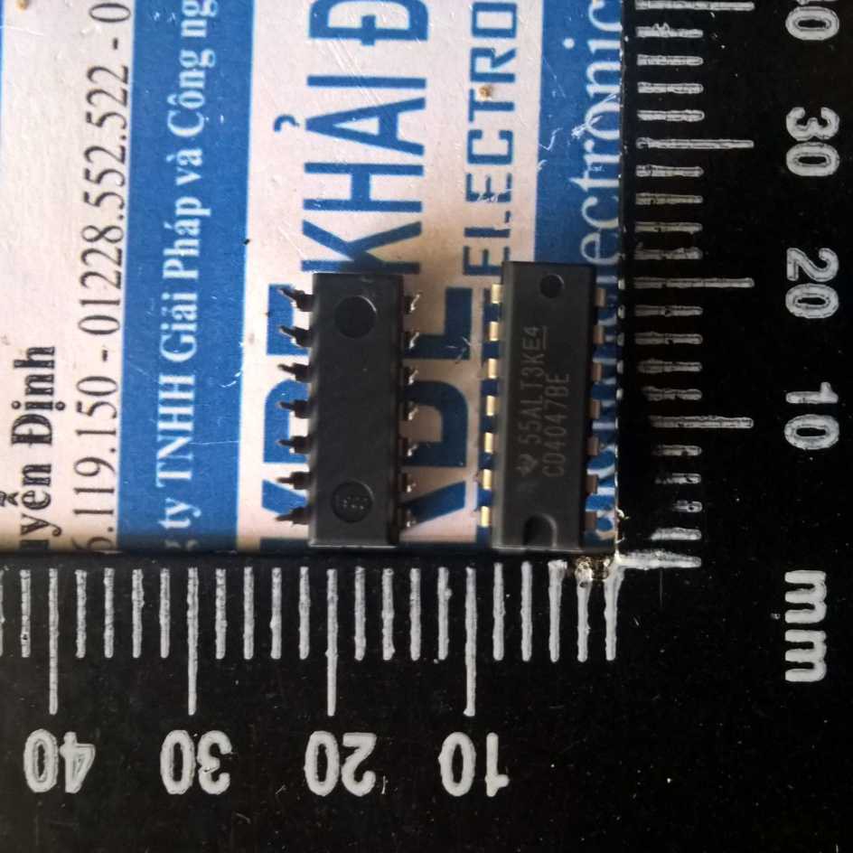 5 con CD4047BE DIP-14 IC tạo dao động KDE1373