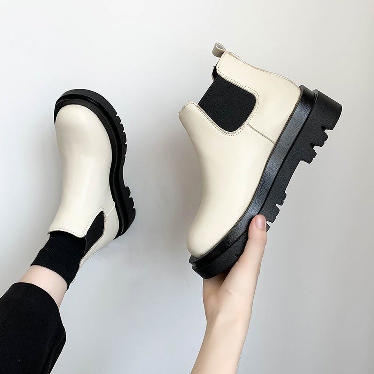 Giày boot cao gót cổ thấp co giãn thời trang cho nữ | BigBuy360 - bigbuy360.vn