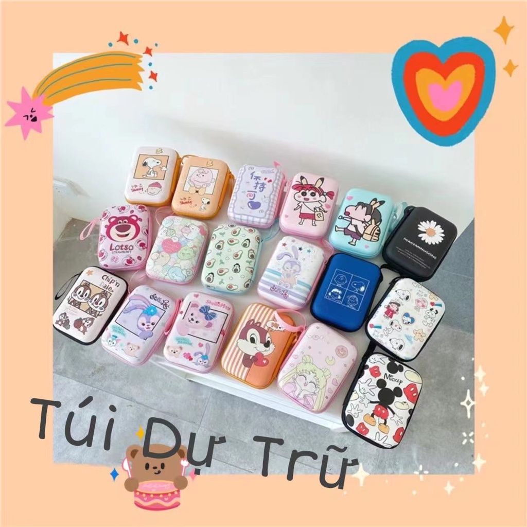 Túi đựng dây cáp sạc/ tai nghe đa năng tiện lợi