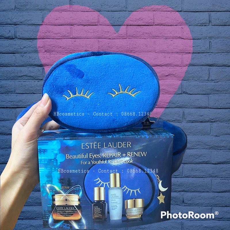 Bộ set dưỡng mắt Estee Lauder Beautiful Eyes: Repair + Renew For a Fresh