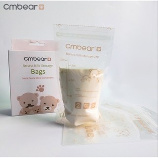 Túi trữ sữa Cmbear hộp 30 túi 220ml