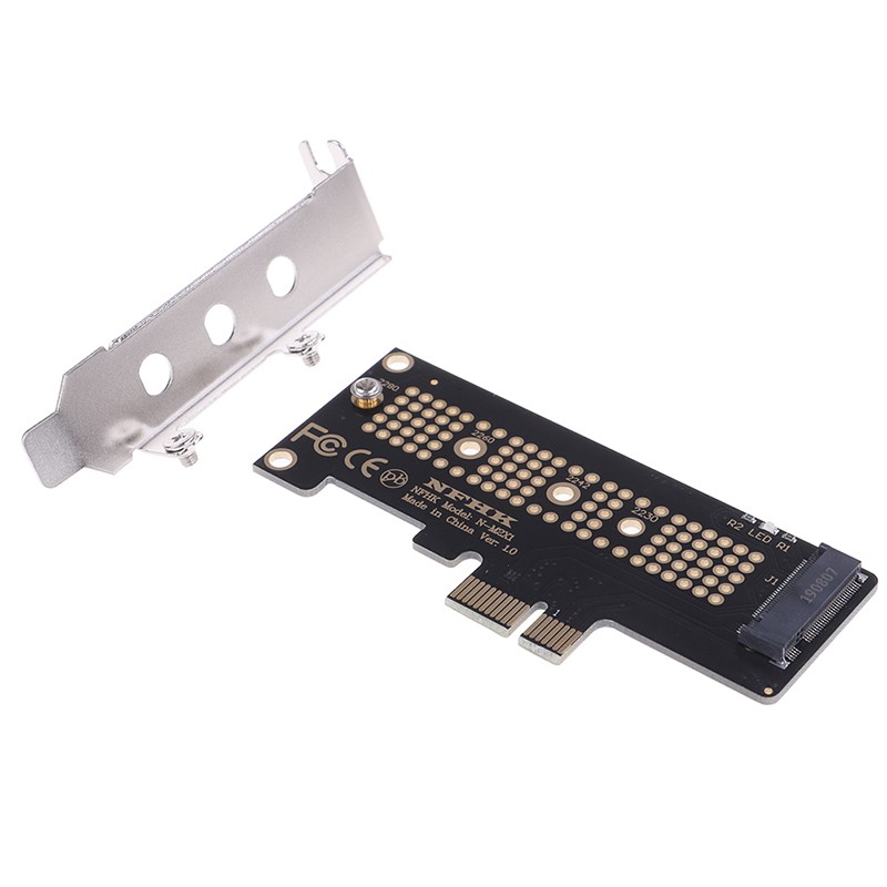 Thẻ Chuyển Đổi Kayfirele Nvme Pcie M.2 Ngff Ssd Sang Pcie X1 Sang M.2 Kèm Giá Đỡ