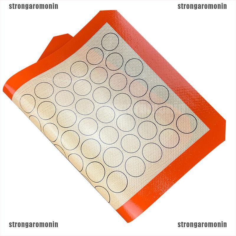 Thảm Nướng Bánh Macaron Bằng Silicone Chống Dính