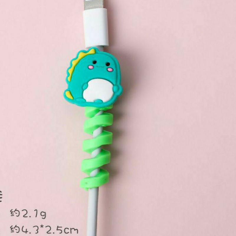 Phụ kiện bảo vệ Cáp sạc, Tai nghe Hình xoắn ốc dễ thương | BigBuy360 - bigbuy360.vn