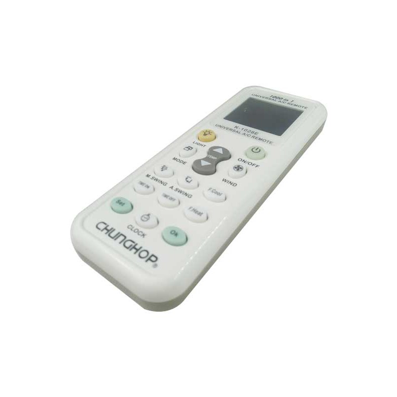 Remote Điều Khiển  Máy Lạnh Đa Năng CHUNGHOP K-1028E Chính Hãng_Bảo Hành Đổi Mới