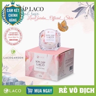 Son sáp laco dưỡng môi hồng xinh, hỗ trợ giảm thâm