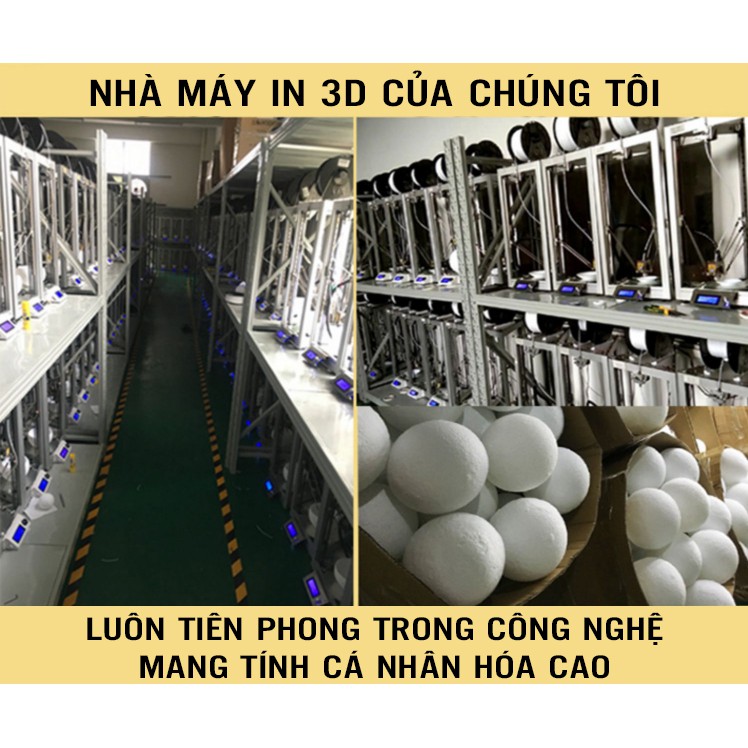 [ Hàng Loại 1 - Công nghệ in 3D ] Đèn Ngủ Mặt Trăng in hình theo yêu cầu từ máy in 3D - Đèn ngủ 16 màu có điều khiển