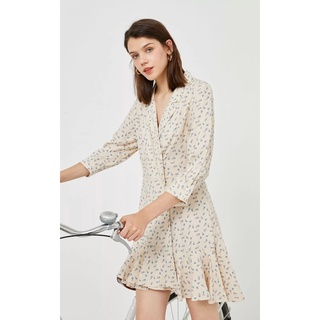 Vero moda đầm bâu danton bèo hoa cho nữ