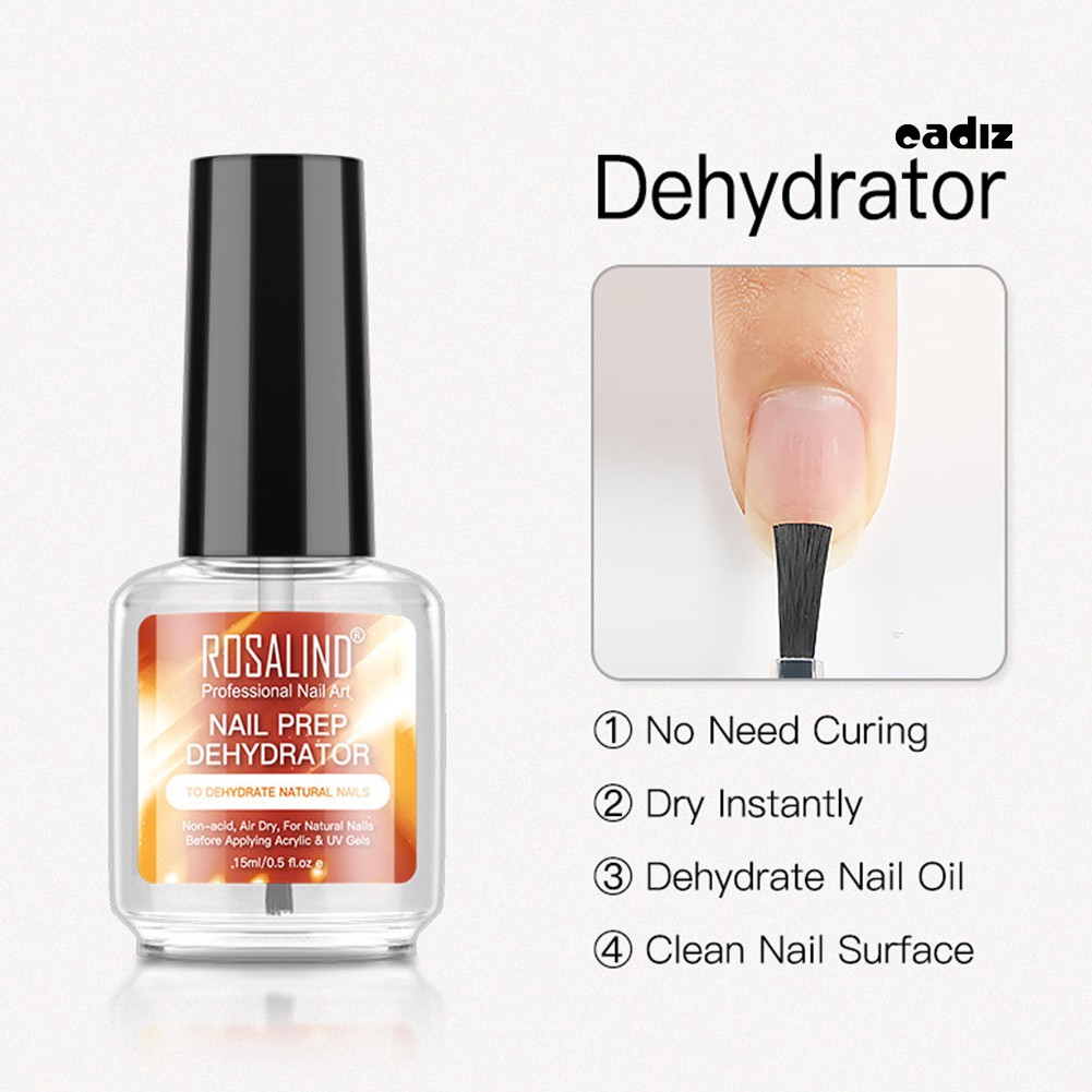 [Hàng mới về] Sơn khử nước trên móng tay Rosalind chất lượng cao