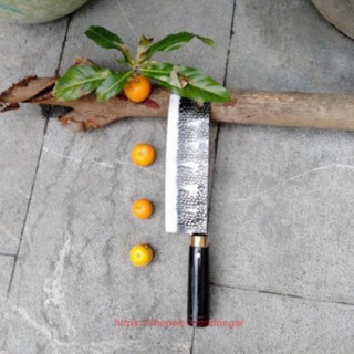 Dao thái - dao thái bản rộng dài 22cm từ nhíp ô tô m1