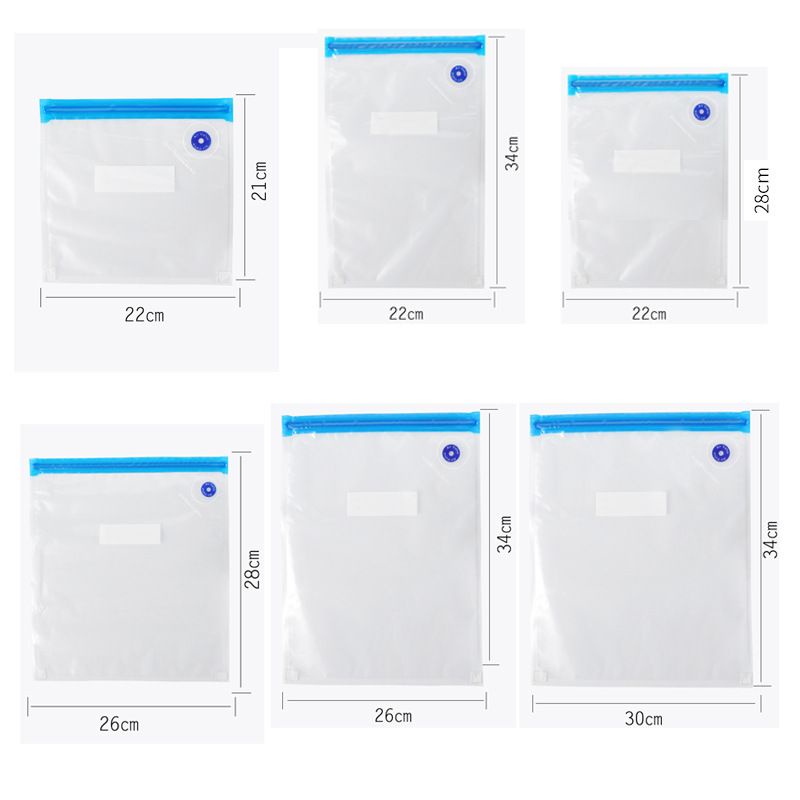 Túi hút chân không đựng thực phẩm tái sử dụng nhiều lần trong tủ lạnh G12