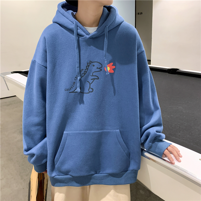 Áo hoodie dáng rộng phối túi kangaroo dành cho cặp đôi | BigBuy360 - bigbuy360.vn