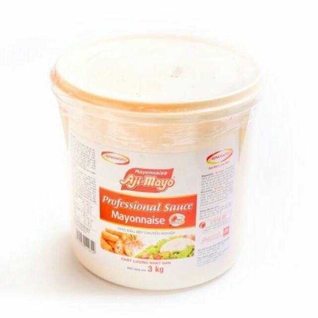 [FreeShip] [Giá hủy diệt] [Ảnh thật] [Chính hãng] Sốt Mayonnaise Aji-Mayo 3kg