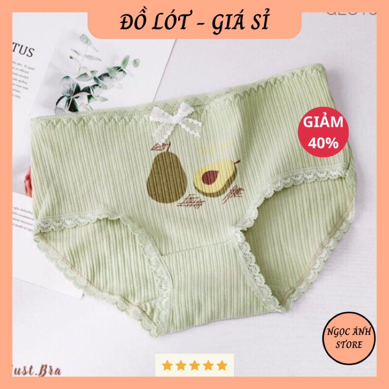 Quần Lót Nữ Quả Bơ Siêu CuTe ( Chọn Màu )