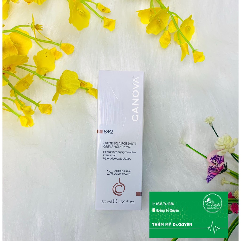 [CHÍNH HÃNG] CANOVA 8+2 - LIGHTENING CREAM  Kem làm mờ nám, tàn nhang, sáng da ngày/đêm | BigBuy360 - bigbuy360.vn
