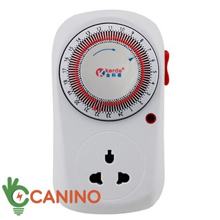 [ GIÁ SỐC ] Ổ cắm hẹn giờ lập trình cơ Kerde TW-E05