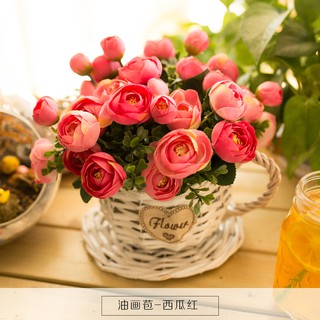 [Order] Hoa lụa lẵng mây