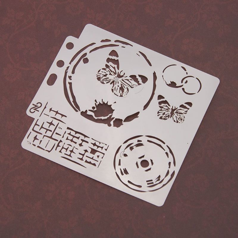 Khuôn Cắt In Nổi Hình Bươm Bướm Dùng Làm Scrapbook