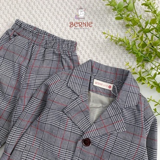 SET VEST KẺ HÀN QUỐC BÉ TRAI