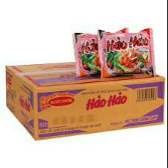 Mì tôm Hảo Hảo vị chưa cay