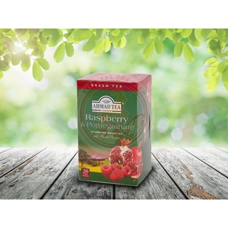 Trà ahmad lựu và mâm xôi đỏ 40g - ahmad raspberry & pomegranate tea