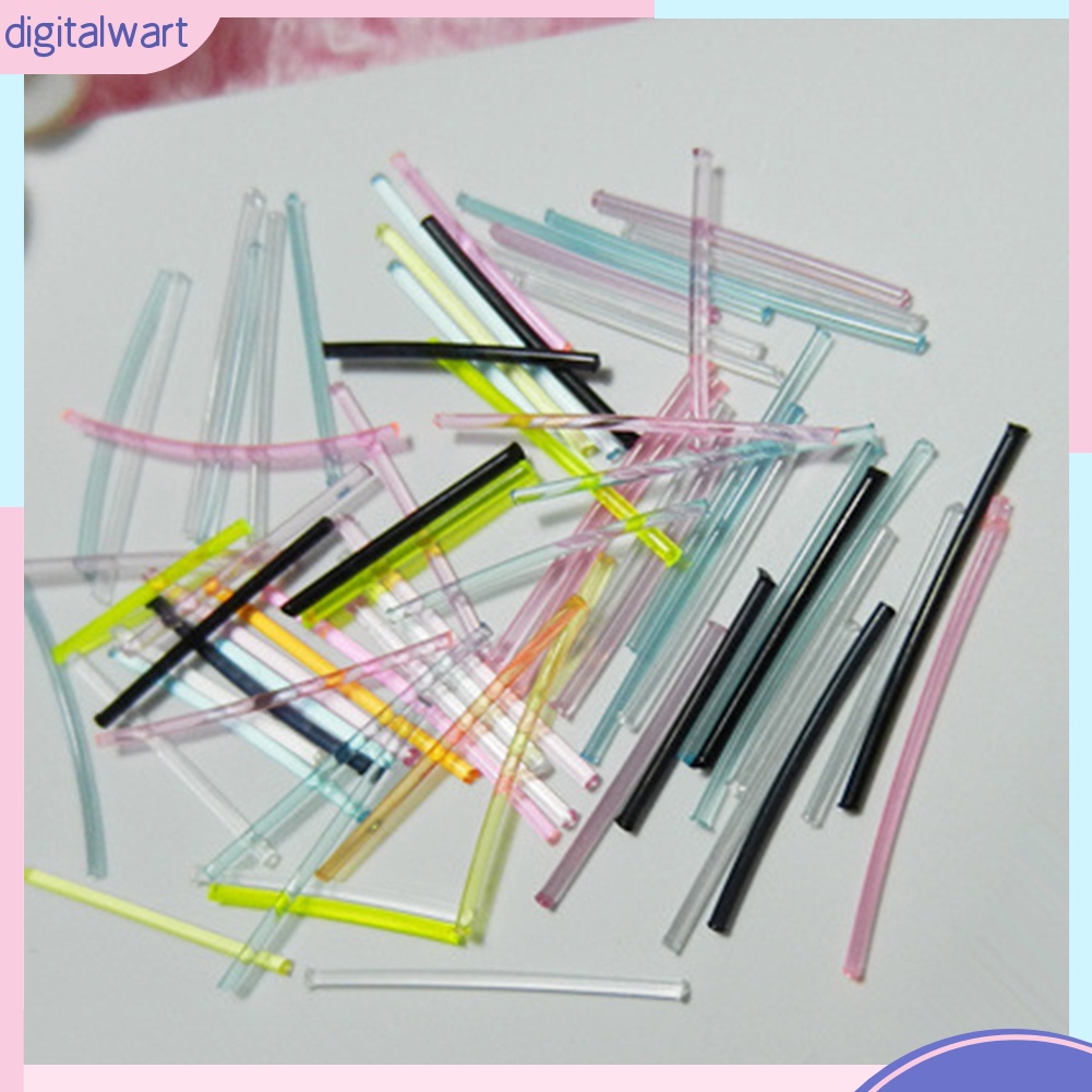 Bộ 10 thanh xỏ lỗ tai bằng nhựa không gây dị ứng cho nữ