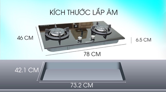 Bếp gas âm Electrolux EGT7627CK MỚI 100% +Tặng Kèm DÂY NGẮT GAS TỰ ĐỘNG