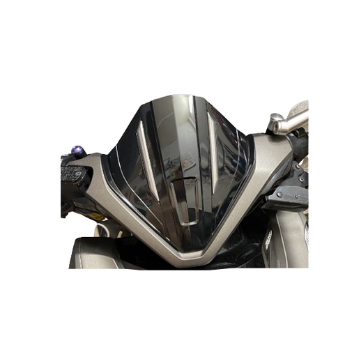 Mão - chắn gió dành cho xe Vario 2018-2021 đen bóng kiểu dán keo 3M