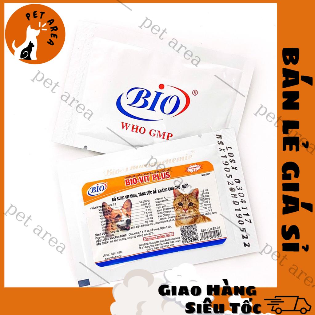 [Rẻ vô địch] [Có sẵn] Men bổ sung vitamin tăng sức đề kháng cho chó mèo Bio-VIT Plus