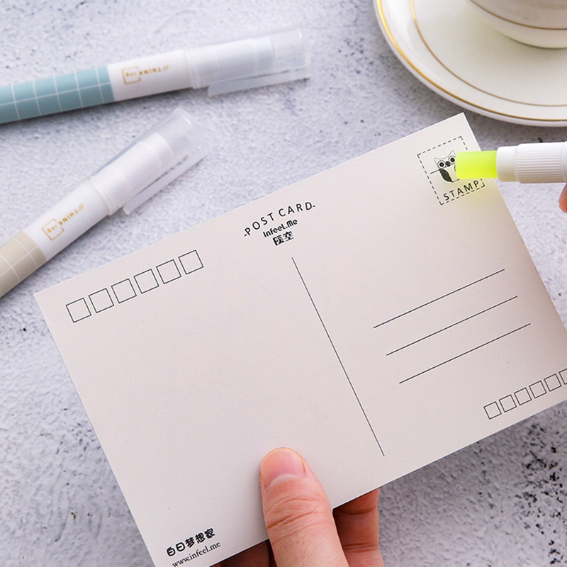 1 Cây Bút Keo Cứng Trong Suốt Siêu Dính Handmade Dành Cho Học Sinh Tiểu Học