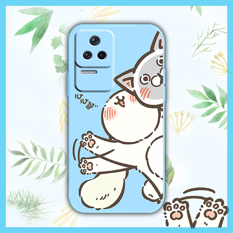 Phone case Simplicity Phone Case For Xiaomi Redmi K40S cute cat soft shell Camera all inclusive Skin feel silicone