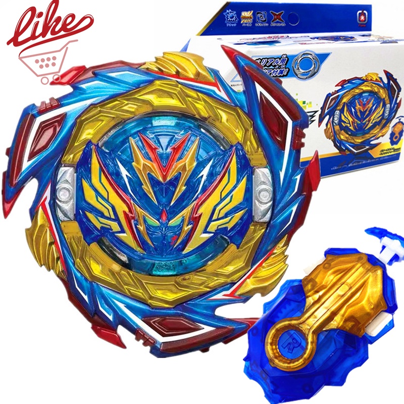 Laike Beyblade DB Beyblade Burst B187 Savior Valkyrie Sh-7 B-187 Beyblade Burst với B184 Blue LR Lau
