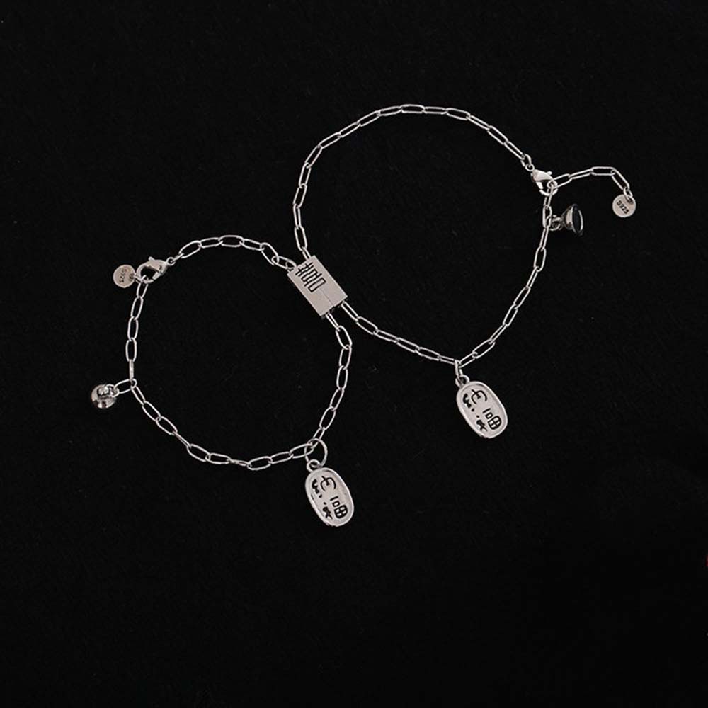 1 Cặp Vòng Tay Thời Trang Cá Tính Cho Cặp Đôi