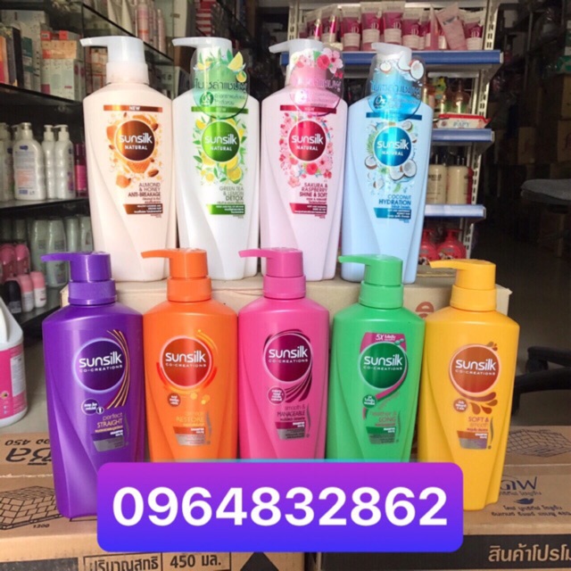 Dầu gội Sunsilk 400ml Thái Lan