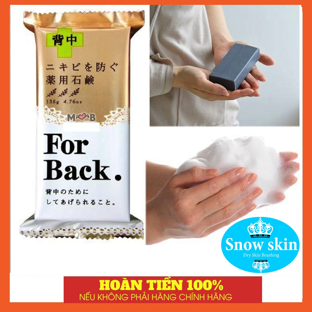 [Chính Hãng] Xà Phòng For Back Giảm Thâm Mụn Ở Lưng