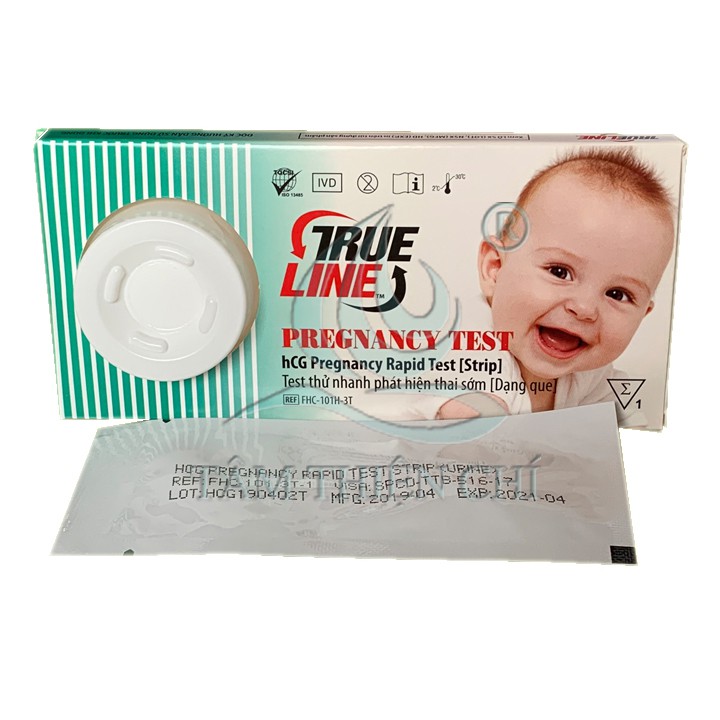 Que thử thai kết quả chính xác TRUELINE hộp 1 test TTC