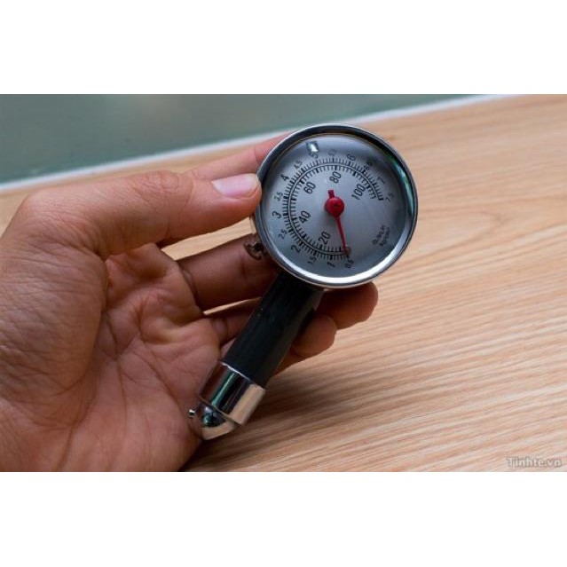 Đồng Hồ Đo Áp Suất Lốp Xe máy, Ô Tô - hv 447