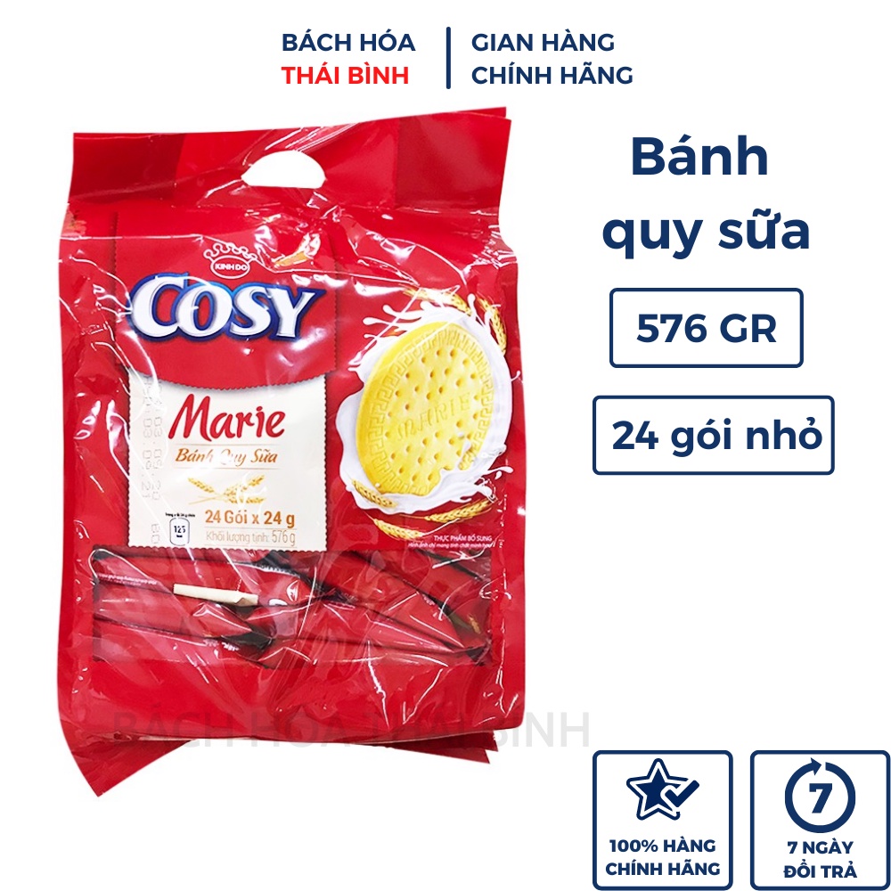 Bánh Quy Sữa Cosy Marie bịch 528 g22gói nhỏx 24g)