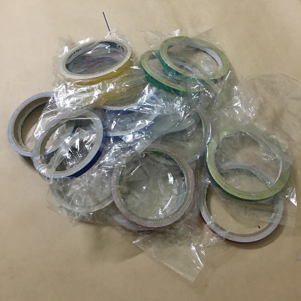 Chỉ dán phản quang các mầu
