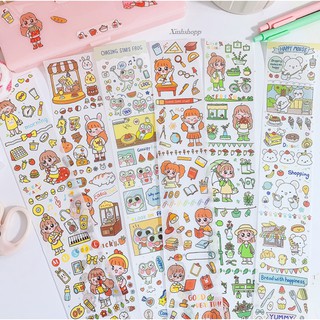 Sticker Động Vật Dễ Thương 35x6cm (Còn 4 Mẫu)