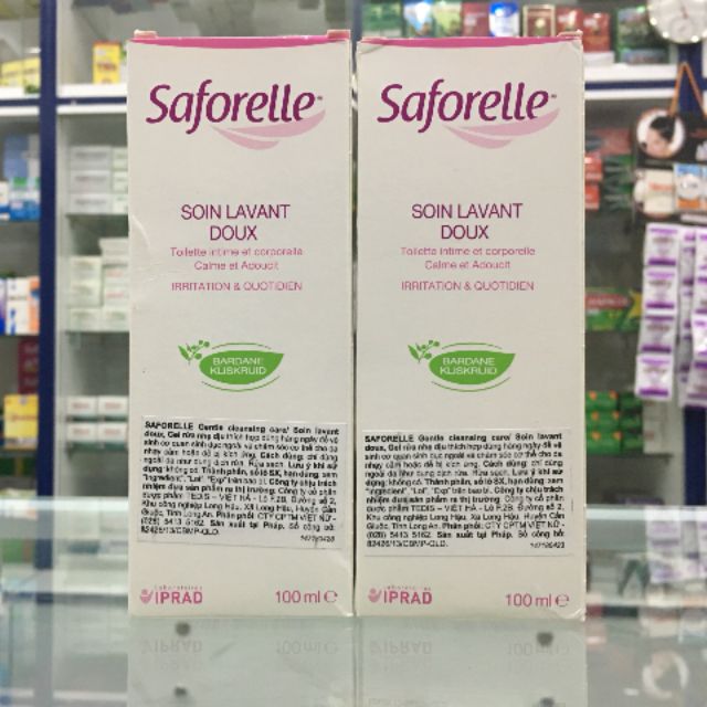 Vệ sinh phụ nữ Saforelle 100ml 250ml