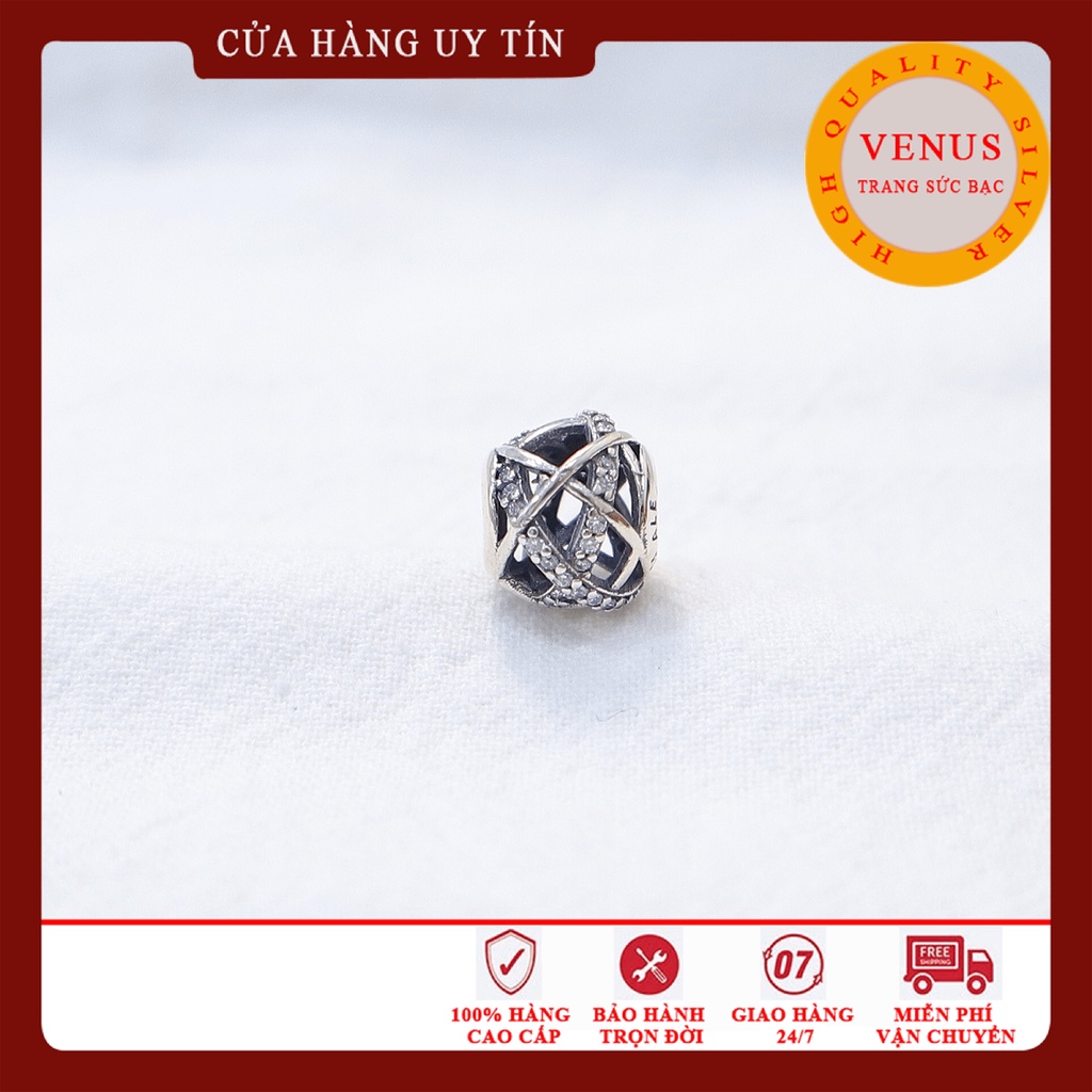 Charm cầu galaxy bạc 925- Trang sức bạc Venus