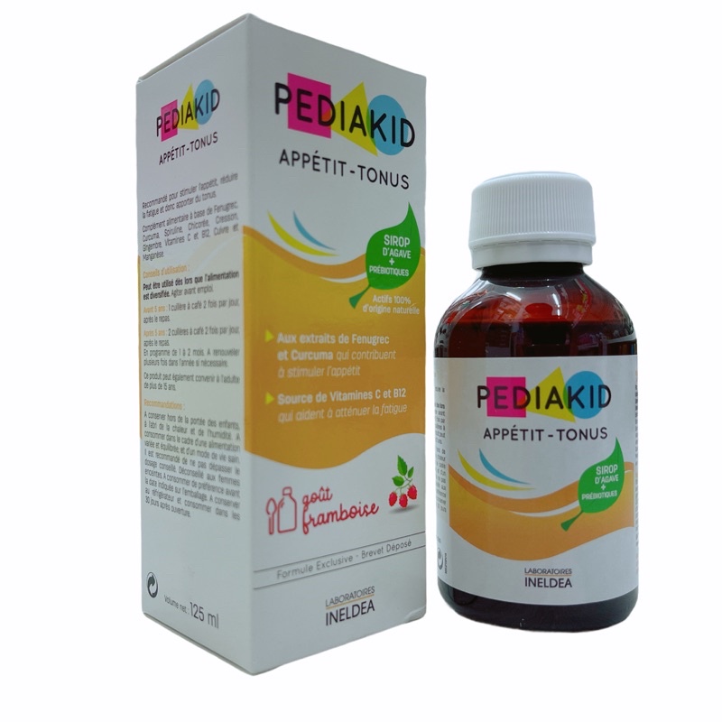 Pediakid kích thích ăn ngon (125ml) - hộp màu vàng