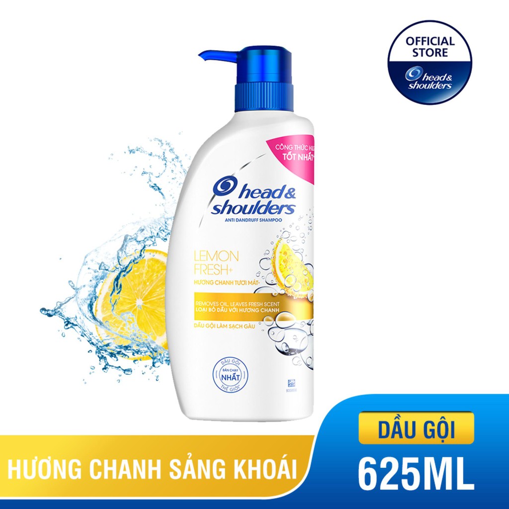 Dầu Gội Chai Head & Shoulders Hương Chanh 625ml
