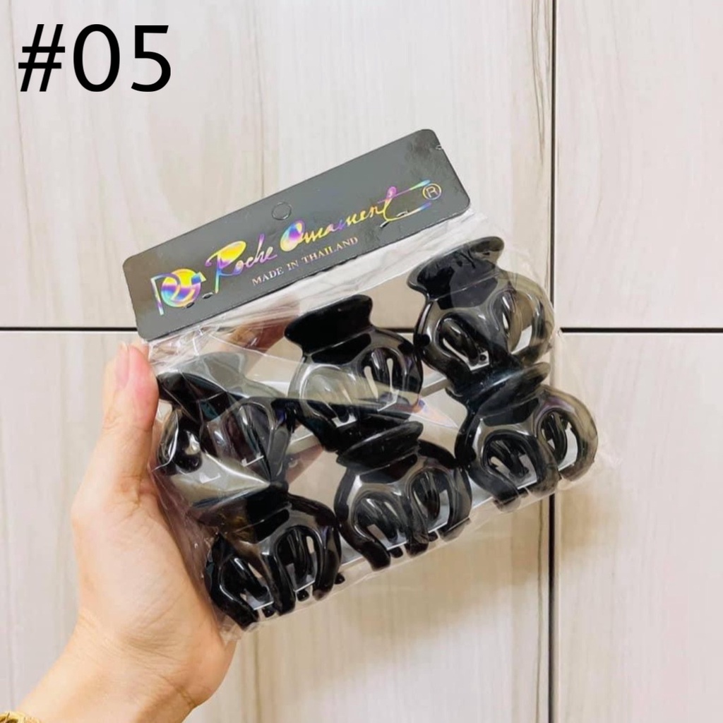 Kẹp Càng Cua Thái Lan - Set Kẹp Tóc Loại Lớn