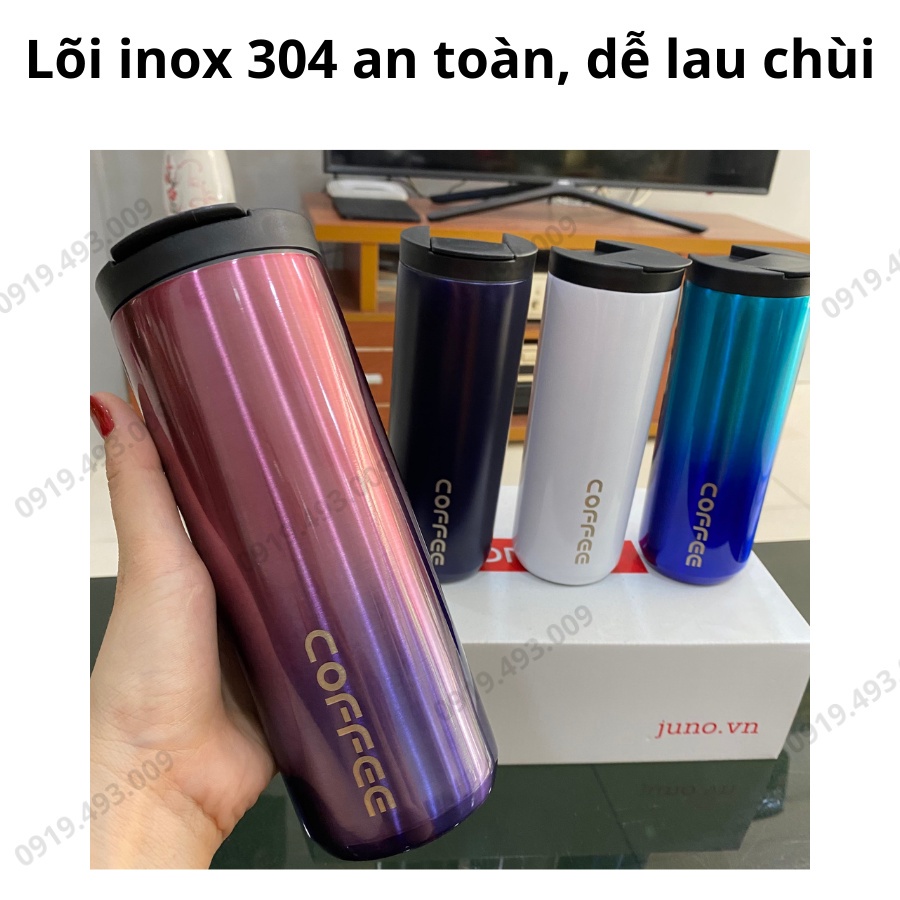 Bình giữ nhiệt, Ly giữ nhiệt Cao Cấp inox 304 Dung Tích 510ml