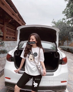 Bộ micky lửng quần ngố