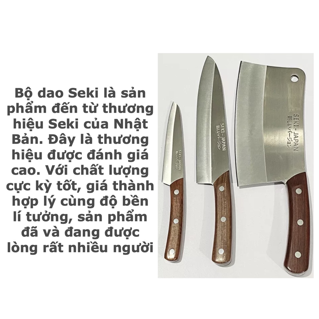 Dao SEKI NHẬT BẢN Hàng Nội Địa Siêu Bén, Bền