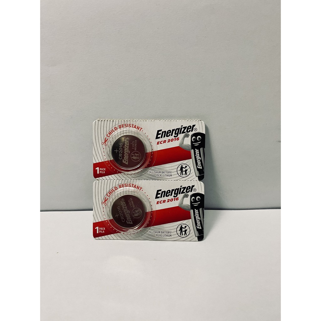 2 viên pin 2016 Energizer Lithium 3volt (NK Chính Hãng 100%]