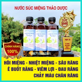 Nước Súc Miệng. Đau Răng Sâu Răng Hôi Miệng. Hết Nhiệt Miệng Ê Buốt Răng, Viêm Lợi, Chảy Máu Chân Răng.
